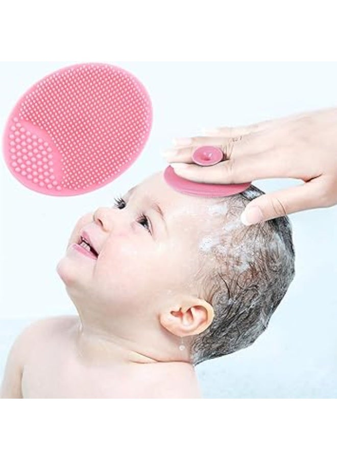 CHICCO Baby Hair Brush and Comb Set for Newborns & Toddlers | Natural Soft Goat Bristles | Ideal for Cradle Cap | Perfect Baby Registry Gift (Pink) - Image 5
